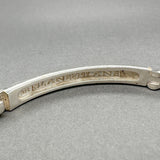Estate Slane & Slane SS Diamond Bangle Bracelet