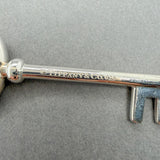 Estate Tiffany & Co. SS Oval Key Pendant