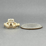 Estate 14K Y Gold Claddagh Ring