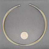 Estate David Yurman SS 18 Crossover Collar Necklace