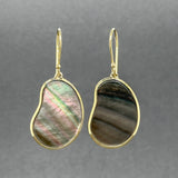 Estate Ippolita 18K Y Gold Mother of Pearl Rock Candy Earrings