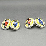 Estate SS Enamel Race Car Cufflinks