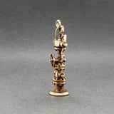 Estate 14K Y Gold Oil Drilling Charm