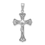 14K W Gold Fancy Crucifix