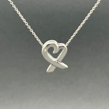 Estate Tiffany & Co. Picasso SS Loving Heart Necklace