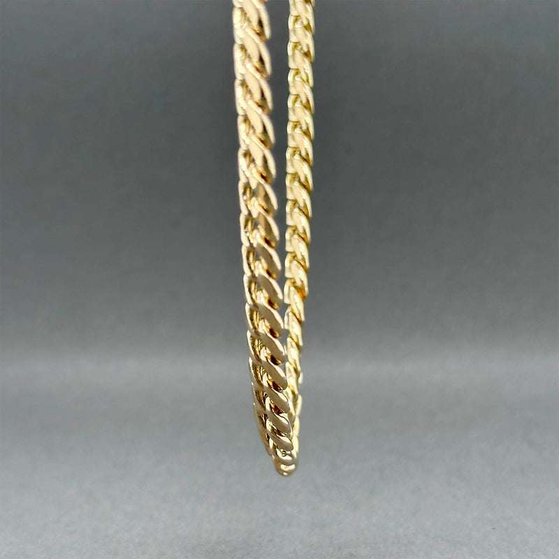 Estate 14K Y Gold Hollow 6.11mm 18” Curb Link Chain