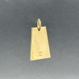 Estate 14K Y Gold Madonna & Child Pendant