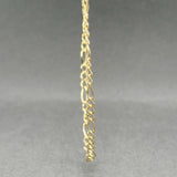Estate 14K Y Gold 2.6mm 18” Figaro Chain