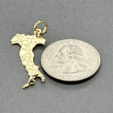 Estate 18K Y Gold Italy Charm