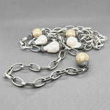 Estate YGP Baroque Pearl & CZ 42” Necklace