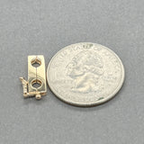 Estate 14K Y Gold Pearl Shortener