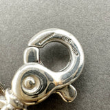 Estate Tiffany & Co. SS Double Heart Rope Bracelet