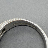Estate Judith Ripka SS CZ Stacking Ring