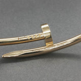 Estate Cartier 18K R Gold Juste En Clou Classic Bracelet