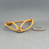 Estate Cartier 18K Tri-Color Gold Trinity Bracelet