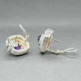 Estate Tiffany & Co. SS 18 Amethyst Earrings