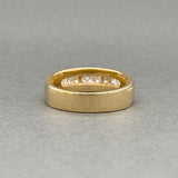 Estate 14K Y Gold 0.67ctw G-H/SI1-2 Diamond Anniversary Ring