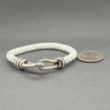 Estate Tiffany & Co. Picasso SS Leather Knot Bracelet
