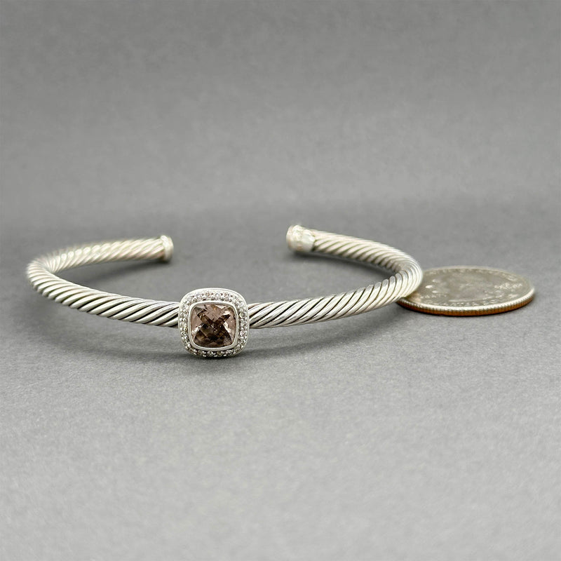 Estate David Yurman SS Noblesse Cuff Bracelet