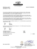 Estate 14K TT Gold 2.75ctw Sapphire & 0.22ctw Diamond Necklace