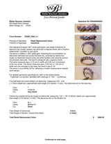 Estate 14K W Gold 0.51ctw H-I/SI2-I2 Diamond Ring