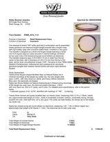 Estate 14K W Gold 3.22ctw Ruby & 1.04ctw Diamond Bangle Bracelet