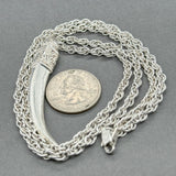 Estate SS Claw Pendant