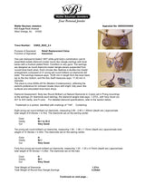 Estate 14K W Gold 1.27ctw H/SI1-2 Diamond Drop Earrings