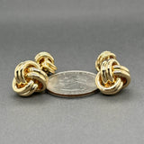 Estate Tiffany & Co. 18K Y Gold Love Knot Cufflinks