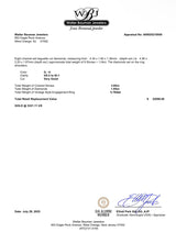 Estate Fred Leighton 18K W Gold 3.60ct Emerald & 1.85ctw Diamond Ring GIA