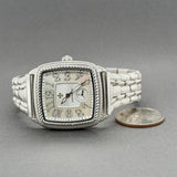 Estate Judith Ripka SS Women’s MOP Cushion Quartz Watch