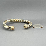 Estate SS 14 Twisted Cuff Bracelet