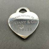 Estate Tiffany & Co. SS Please Return To Heart Key Ring