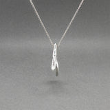 Estate Tiffany & Co. SS Peretti 22mm Open Heart Pendant