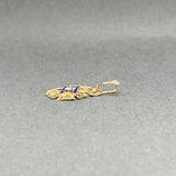 Estate 14K Y Gold Mini Star of David Pendant