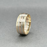 Estate 14K Tri-Color Gold 7.62mm Ring