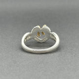 Estate Tiffany & Co. SS 18 Heart Bow Ring