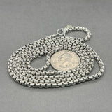 Estate David Yurman SS 14 3.6mm 32” Box Chain