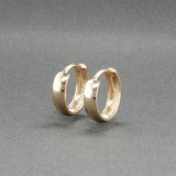 Estate 14K Y Gold 11.90mm Mini Huggie Earrings