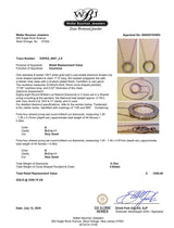 Estate 14K W Gold 0.75ctw Diamond Circle Pendant