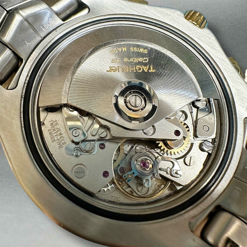 Estate Tag Heuer Link Chronograph Men’s Automatic Watch ref#CQ0149