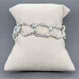 Estate Tiffany & Co. SS Bamboo Curb Bracelet