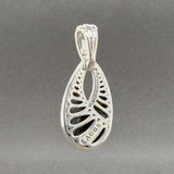 Estate Lagos SS Teardrop Enhancer Pendant