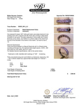 Estate 14K W Gold 0.40ctw Diamond Anniversary Ring