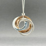Estate Tiffany & Co. SS 1837 Interlocking Circle Pendant