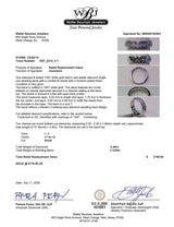 Estate 10K W Gold 0.40ctw I-J/I1-2 Diamond Anniversary Ring
