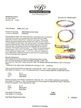 Estate 14K W Gold 2.29ctw G-H/VS2-SI1 Diamond Bracelet