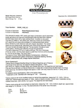 Estate 14K Y Gold 1.80ctw Sapphire & 0.30ctw Diamond Ring