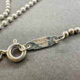 Estate Tiffany & Co. SS Makers Pendant