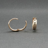 Estate 14K Y Gold 11.90mm Mini Huggie Earrings